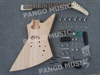 Explorer Style DIY Electric Guitar Kit / DIY Guitar (PEX-525)