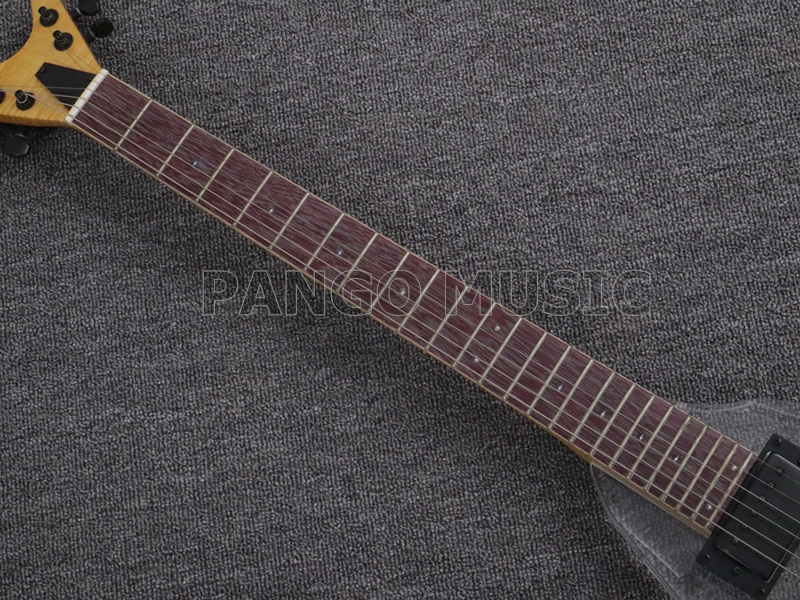 V Style Acrylic Body Electric Guitar (PAG-022)