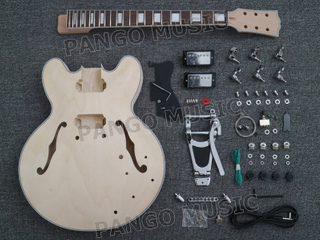 Hollow Body ES335 DIY Electric Guitar Kit / DIY Guitar (PES335-28)
