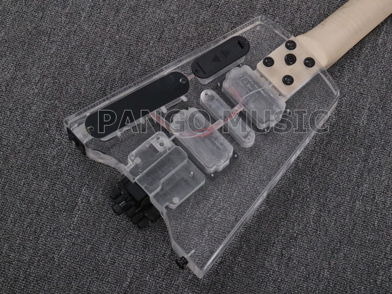 Headless Style Acrylic Body Electric Guitar (PAG-021)
