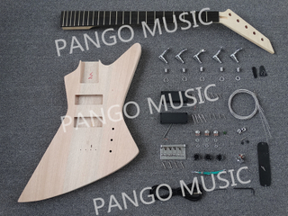 Explorer Style DIY Electric Bass Kit / DIY Bass Guitar (PEX-921)