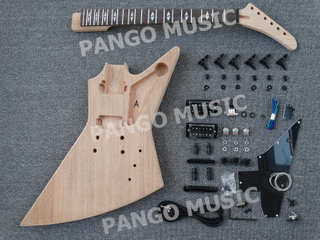 Explorer Style DIY Electric Guitar Kit / DIY Guitar (PEX-523)