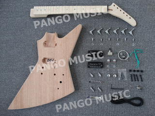 Explorer Style DIY Electric Guitar Kit / DIY Guitar (PEX-526)