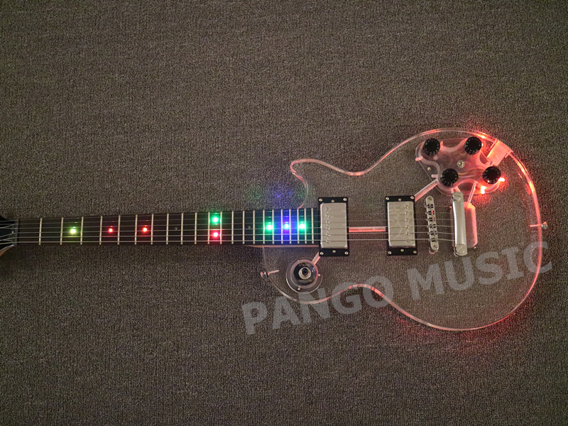 LP Style Acrylic Body Electric Guitar (PAG-010)