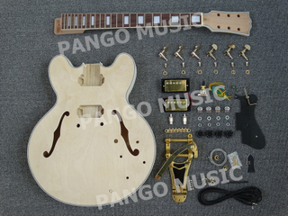 Hollow Body ES335 DIY Electric Guitar Kit / DIY Guitar (PES335-27)
