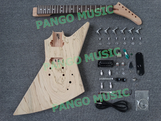 Explorer Style DIY Electric Guitar Kit / DIY Guitar (PEX-819)