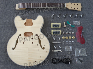 Hollow Body ES335 DIY Electric Guitar Kit / DIY Guitar (PES335-56)