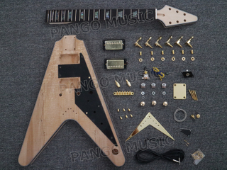 Flying V Style DIY Electric Guitar Kit / DIY Guitar (PFV-628)