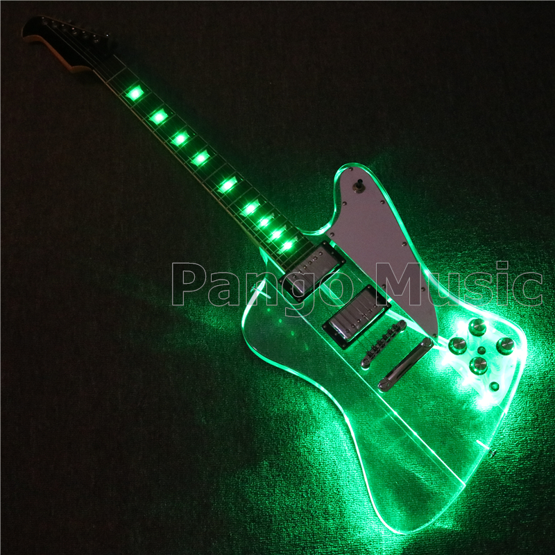 Acrylic Body Firebird Style Electric Guitar (PAG-001S)