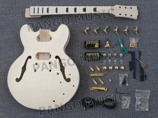 Hollow Body ES335 DIY Electric Guitar Kit / DIY Guitar (PES335-57)